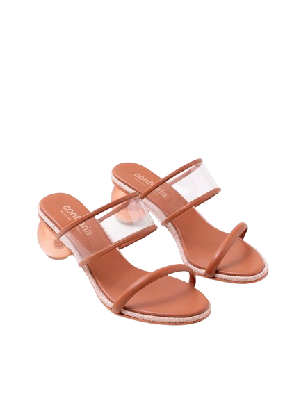 Sandália Liz Camel