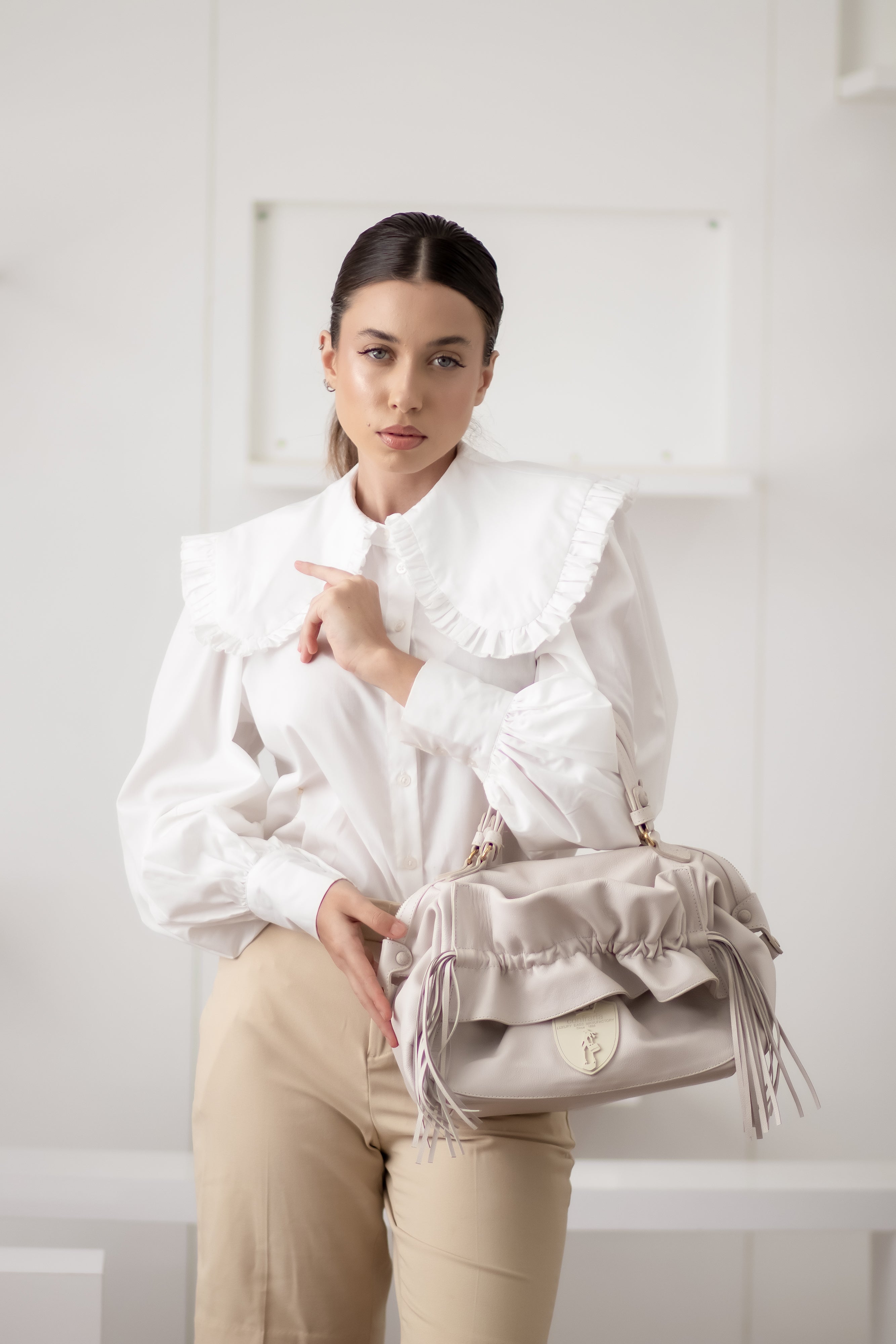 Bolsa Carol Off White