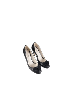 Scarpin Laço Charlotte Preto