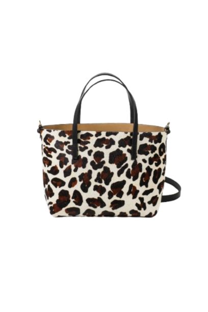 Bolsa Flora Pêlo Girafa Mel
