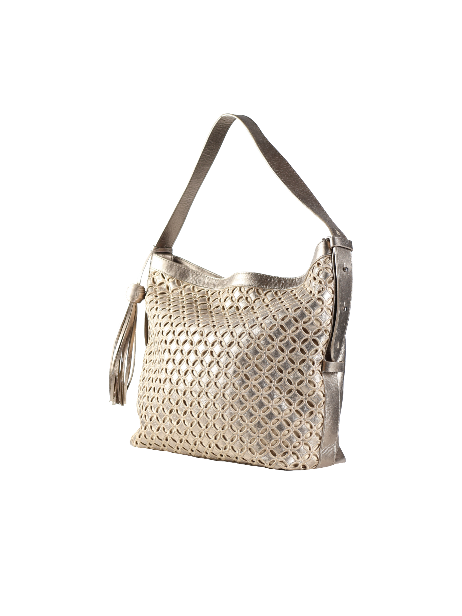 Bolsa Broderie Prata