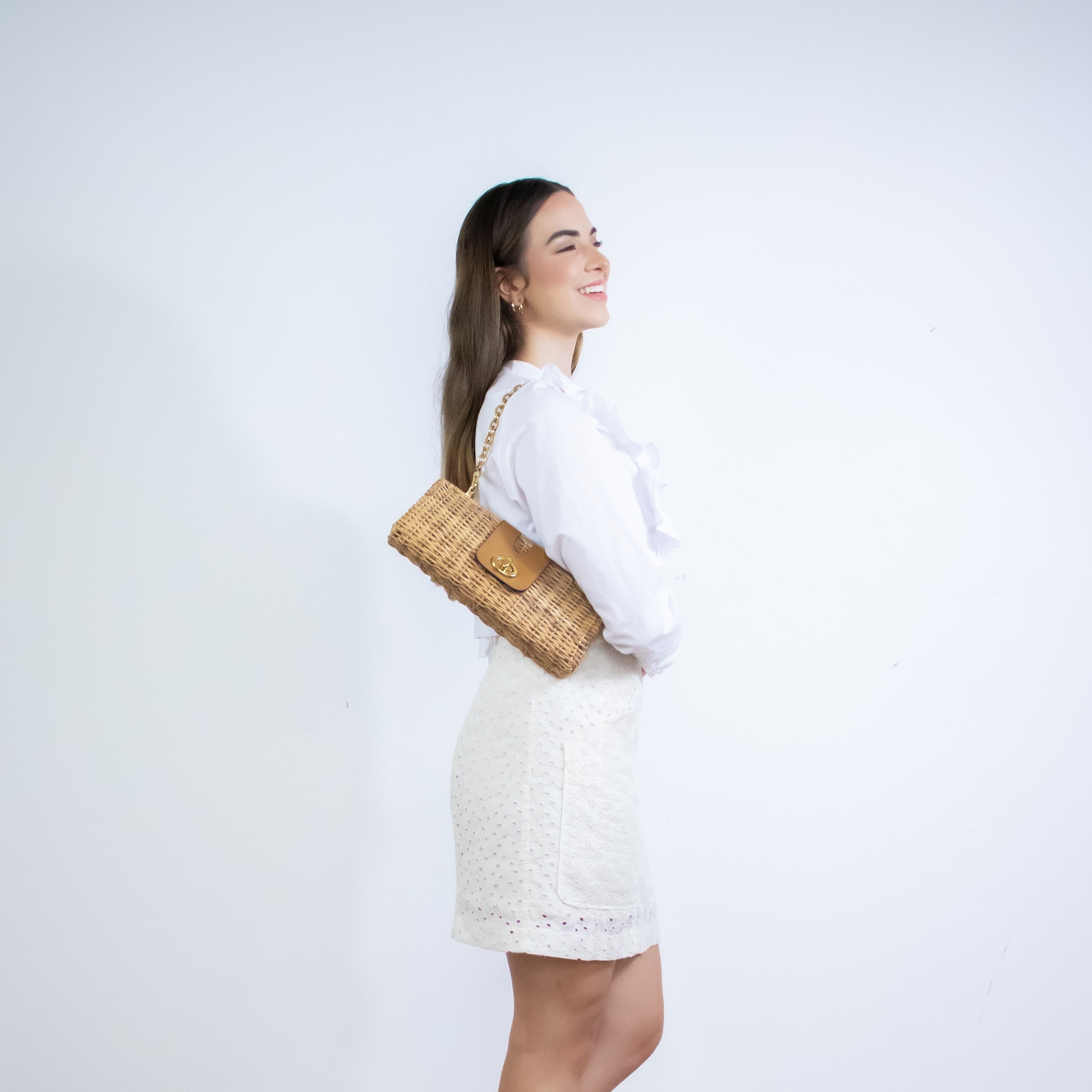 Bolsa Alessia Camel