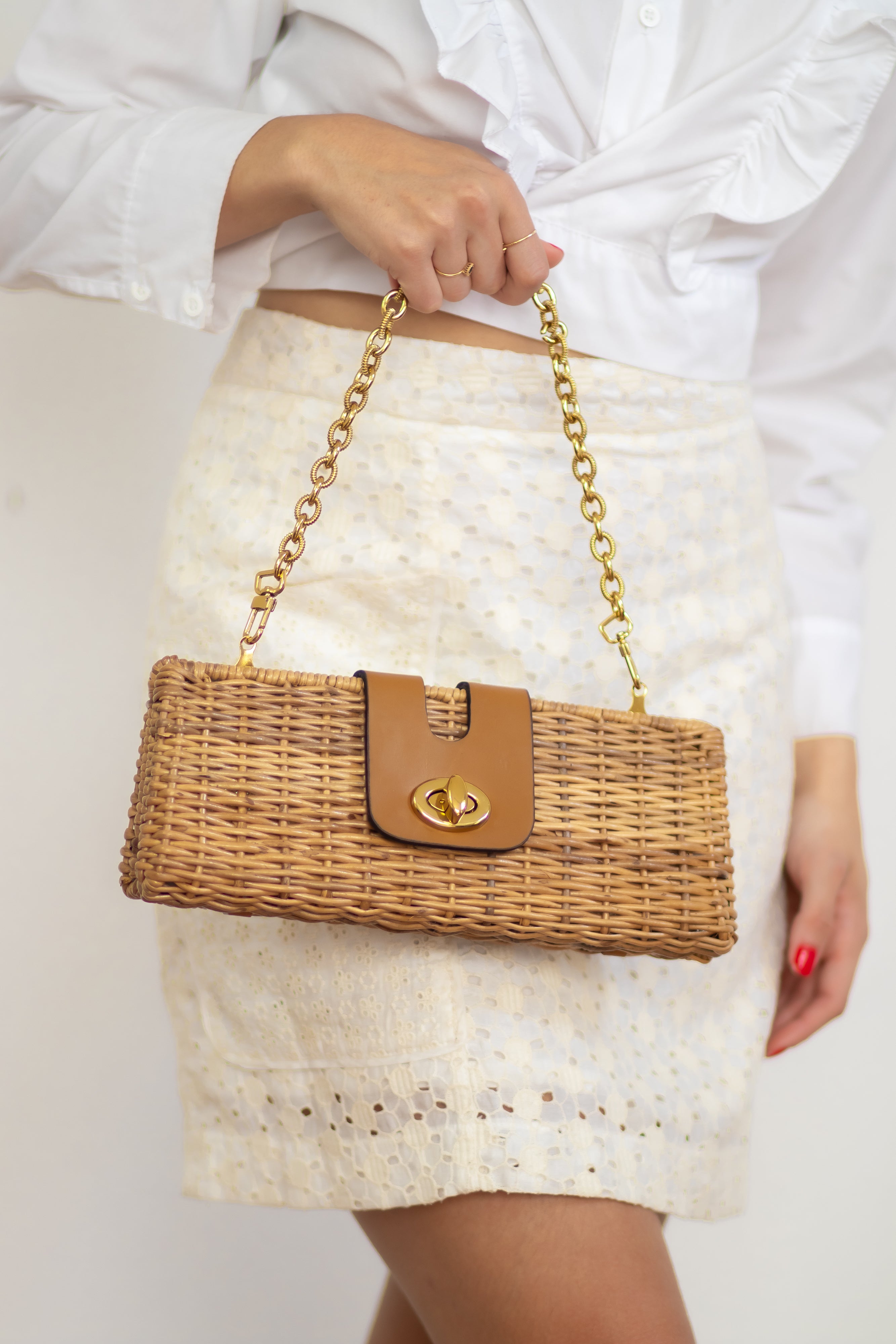 Bolsa Alessia Camel