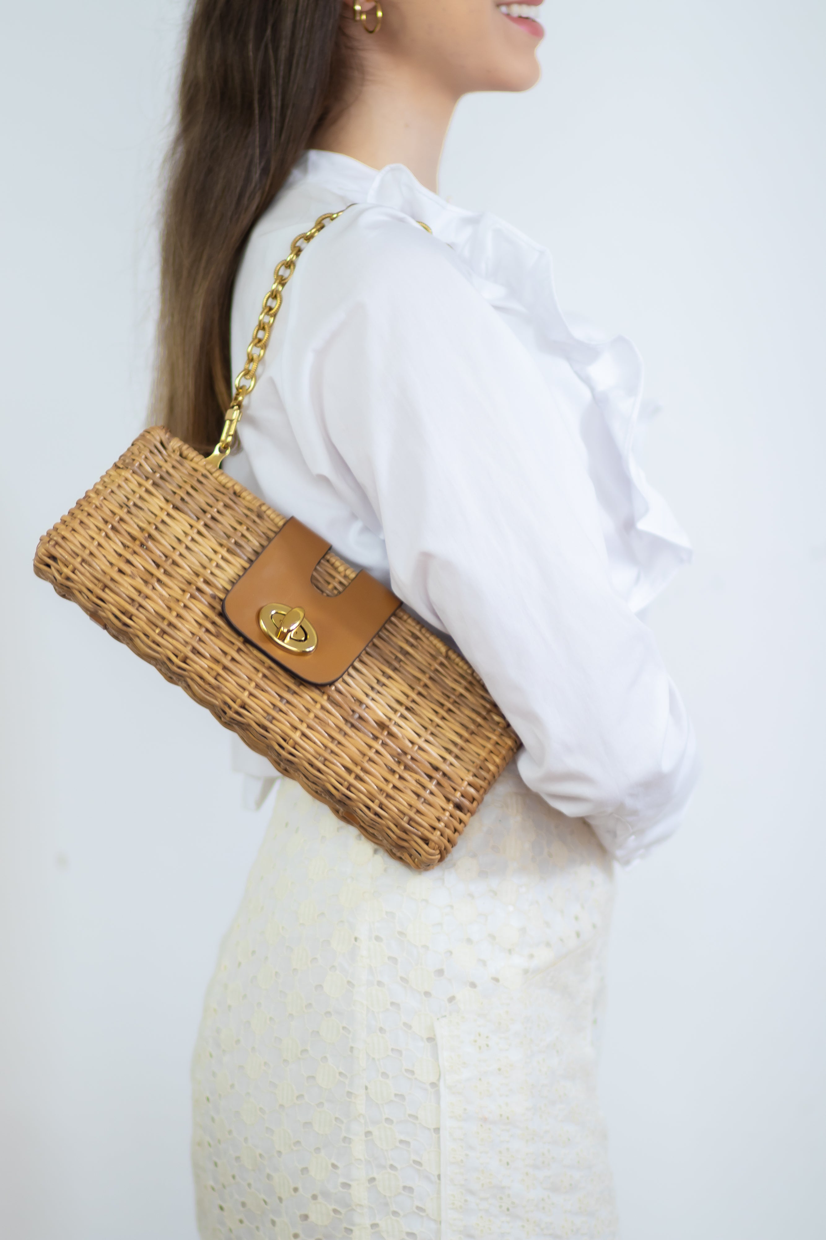 Bolsa Alessia Camel