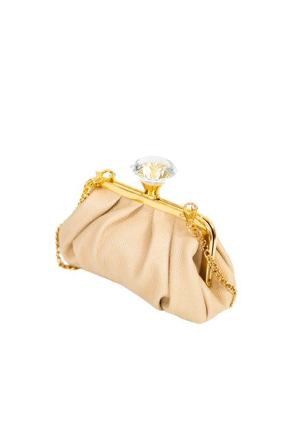 Clutch Noir  Nude