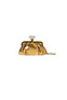 Clutch Noir  Escama Ouro