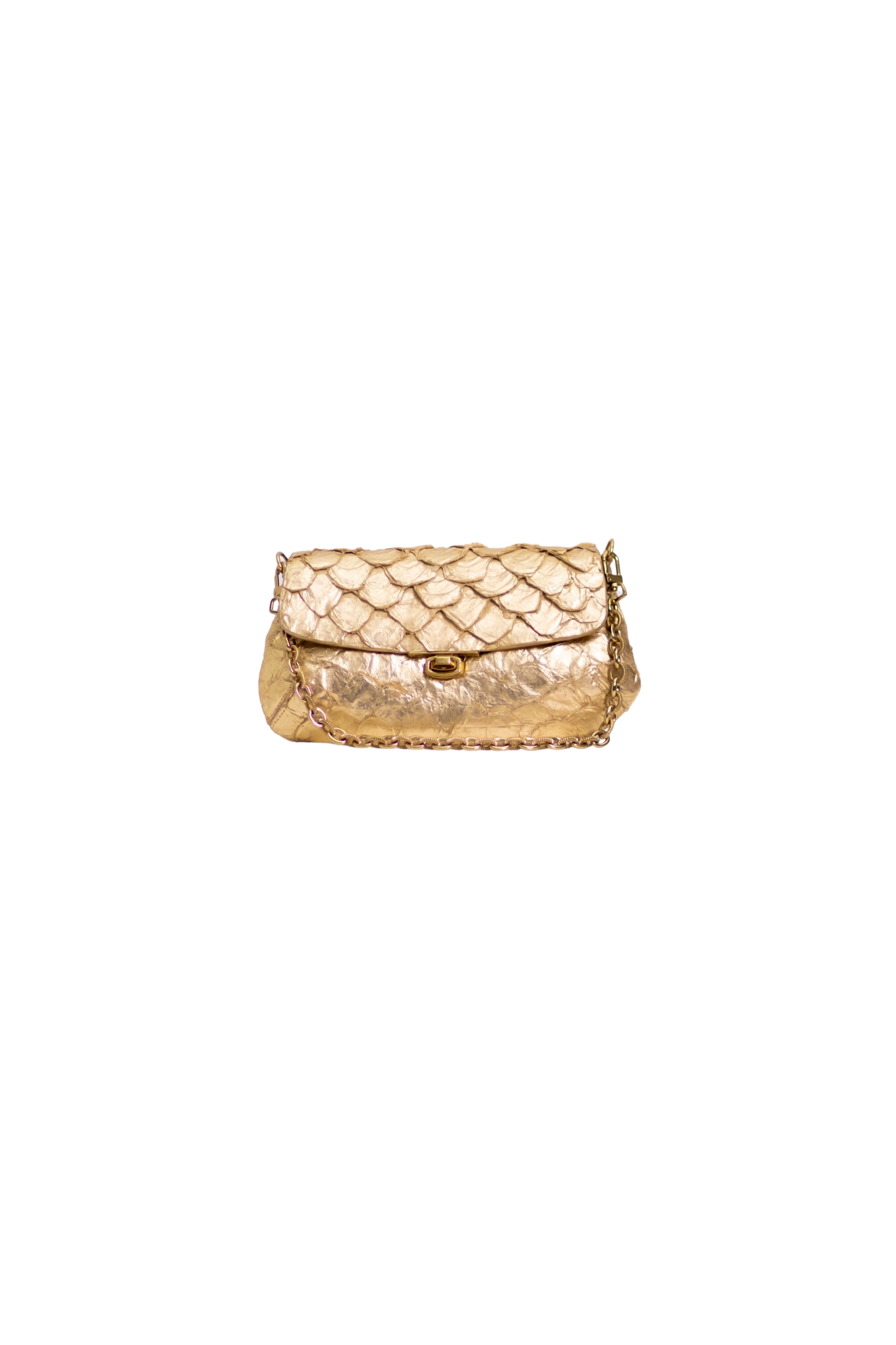 Bolsa Celine Pirarucu Ouro