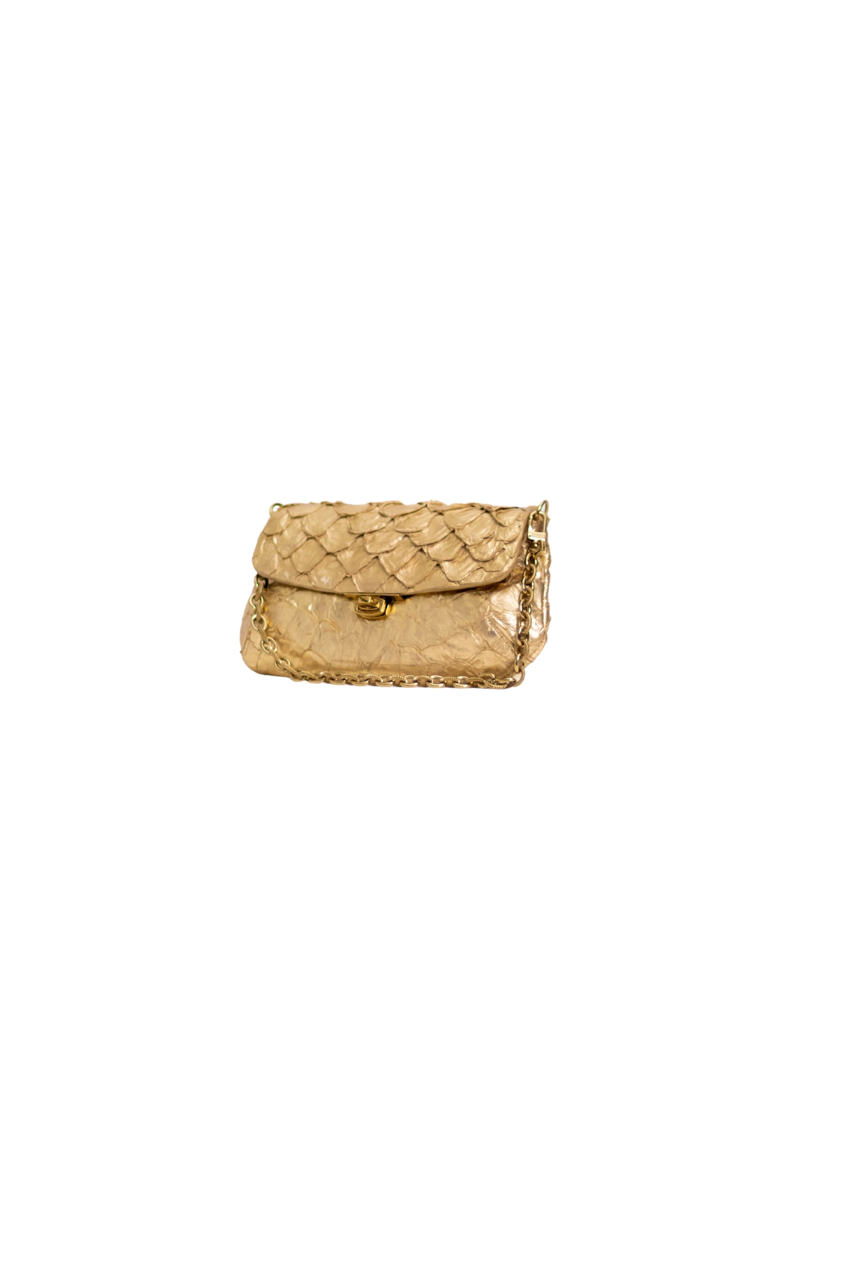 Bolsa Celine Pirarucu Ouro