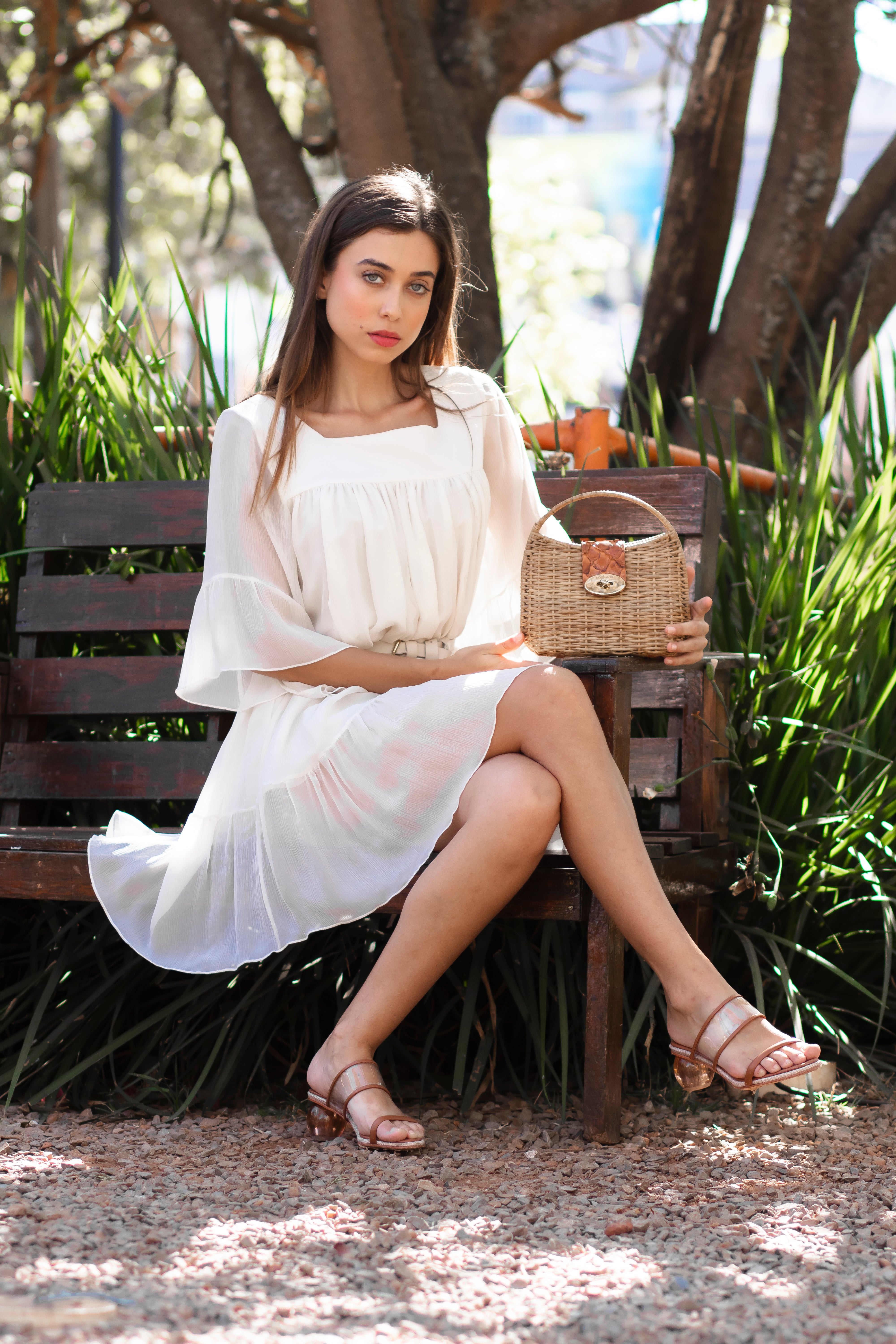 Bolsa Nice Pirarucu Camel