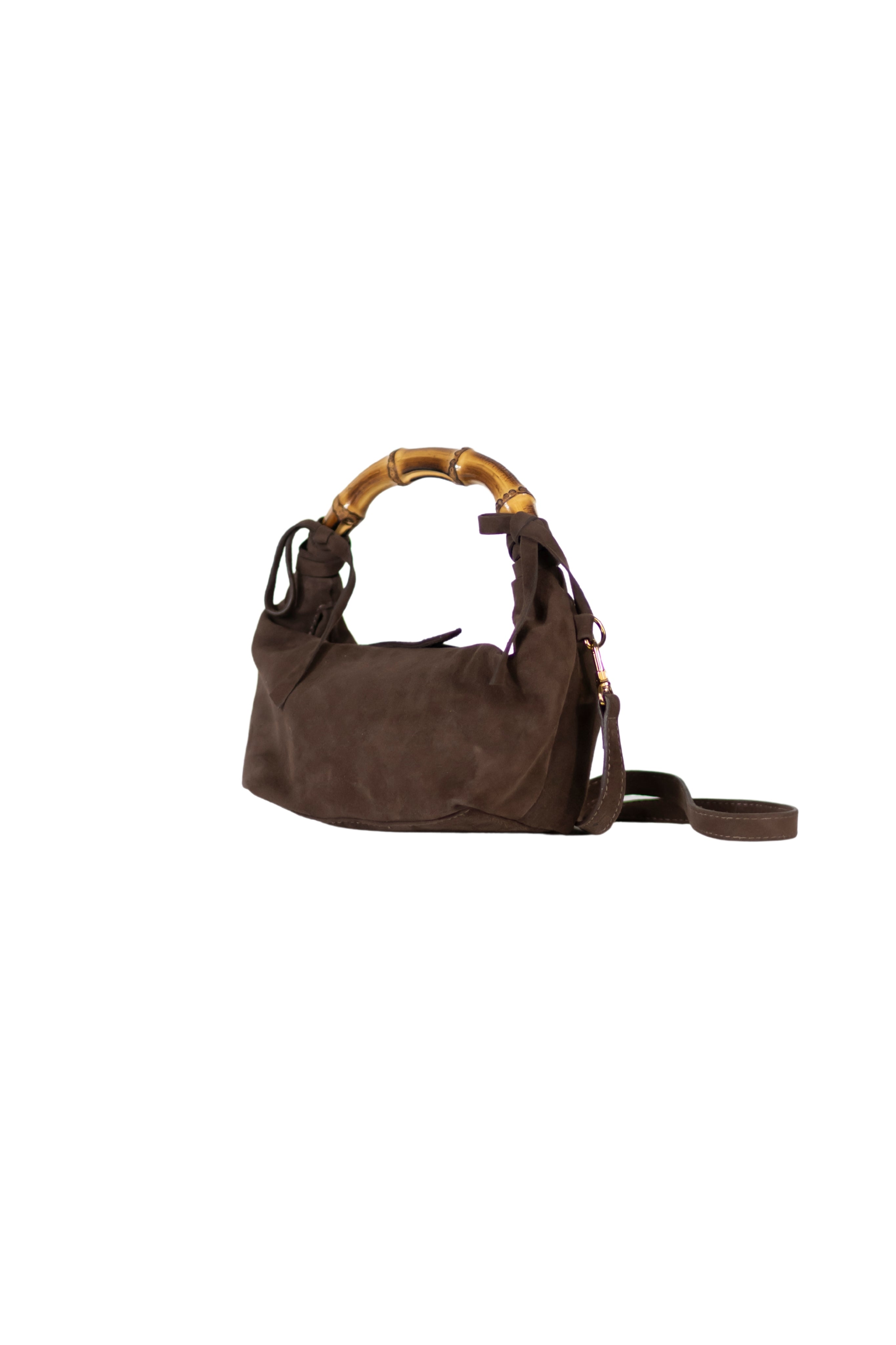 Bolsa Camile Camurça Chocolate