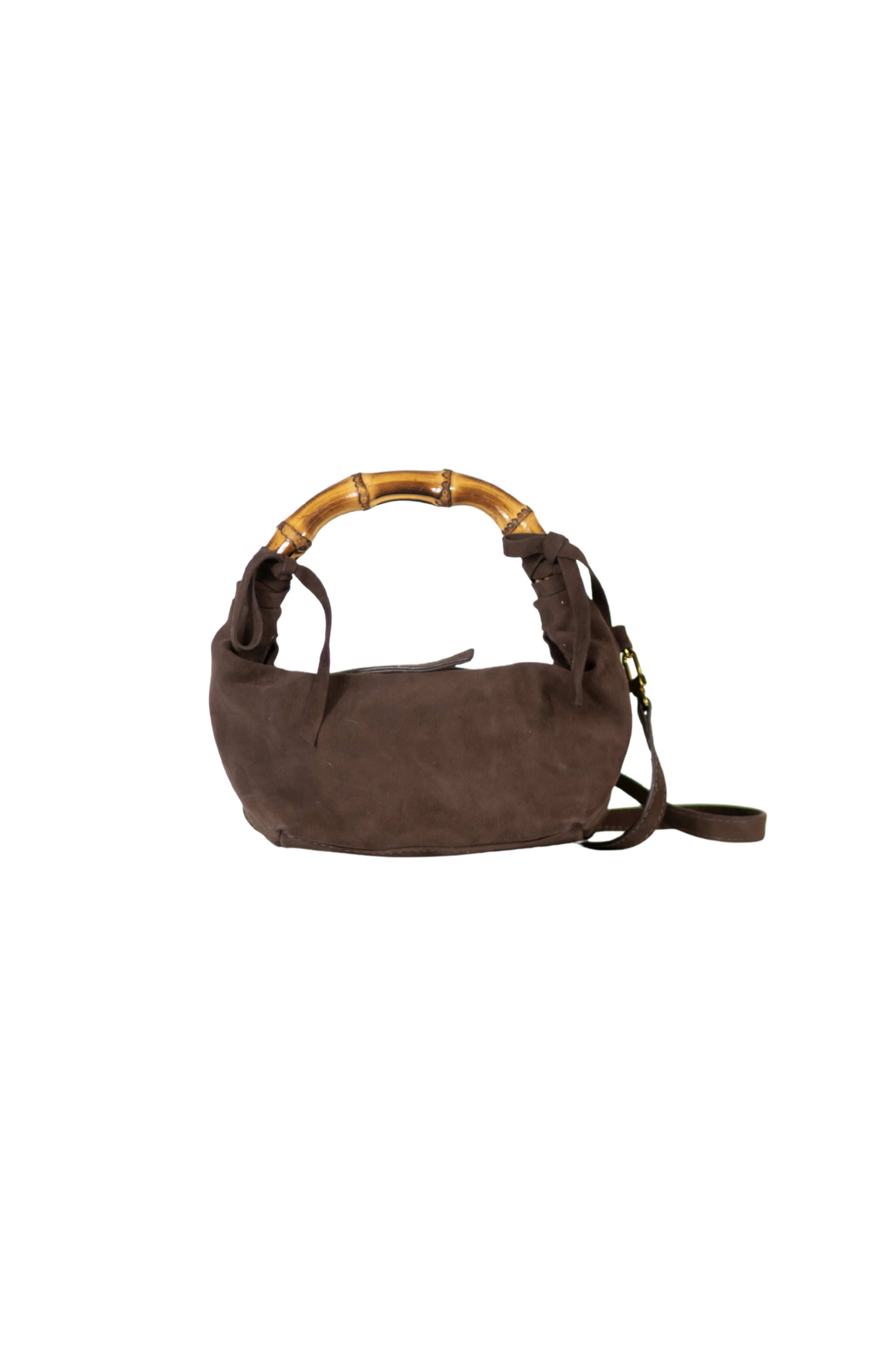 Bolsa Camile Camurça Chocolate