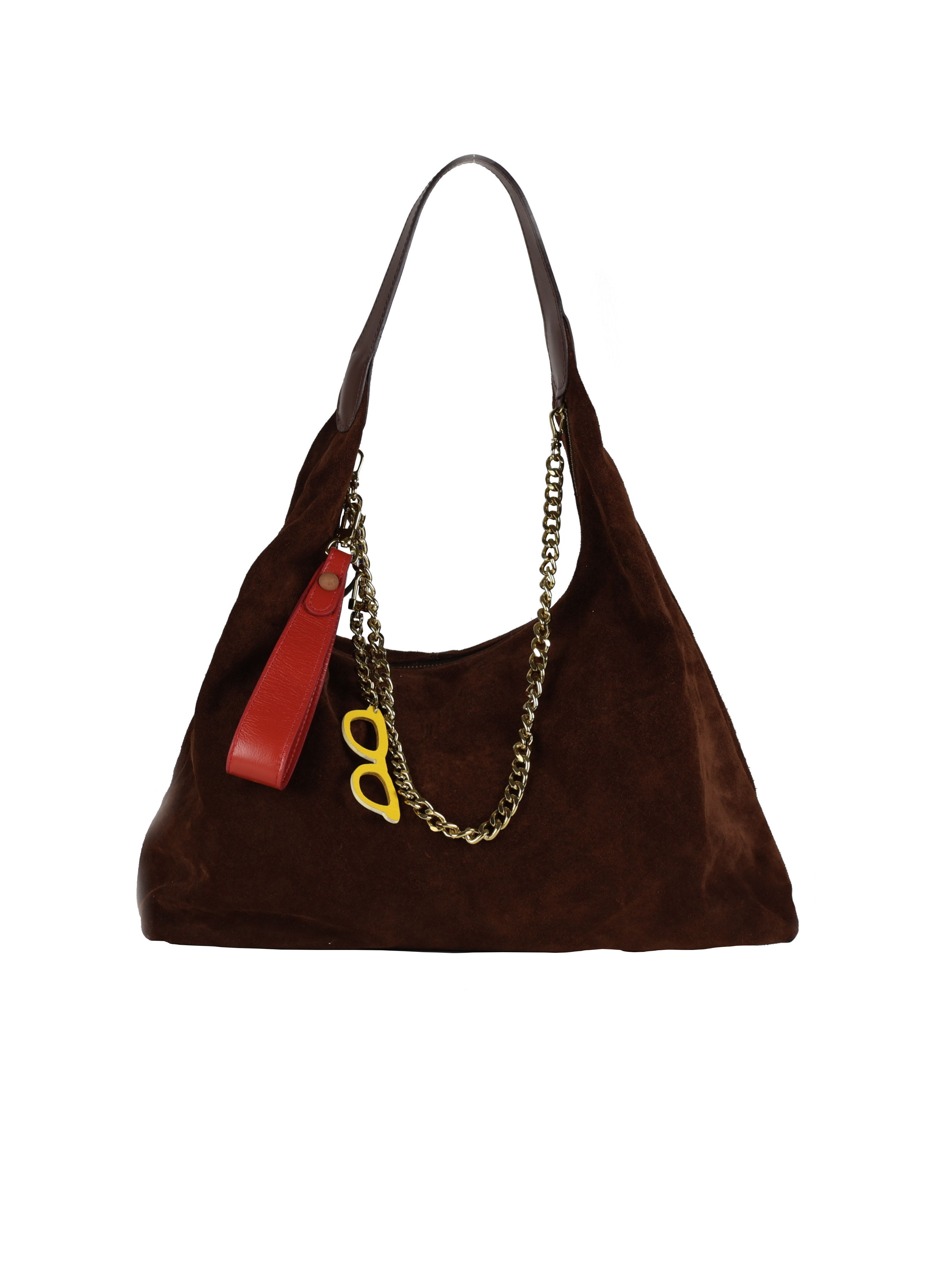 Hobo Bag Camurça Chocolate