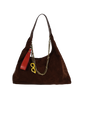 Hobo Bag Camurça Chocolate