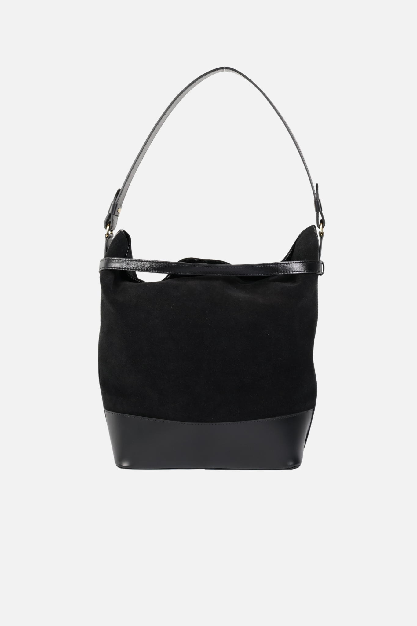 Bolsa Aspen Camurça Preta