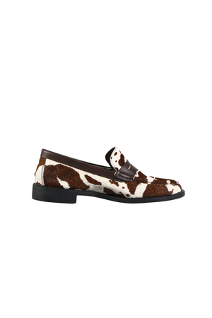 Mocassim Florença Malhado Chocolate