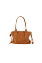 Bolsa Baby Cora Camurça Camel