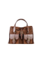 Bolsa Olivia Camurça Chocolate
