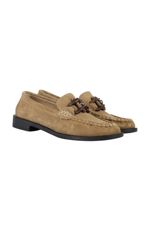 Mocassim Montecarlo Camurça Nude