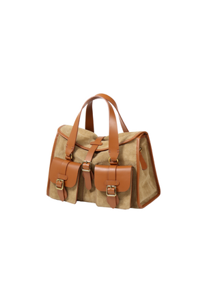 Bolsa Olivia Camurça Nude