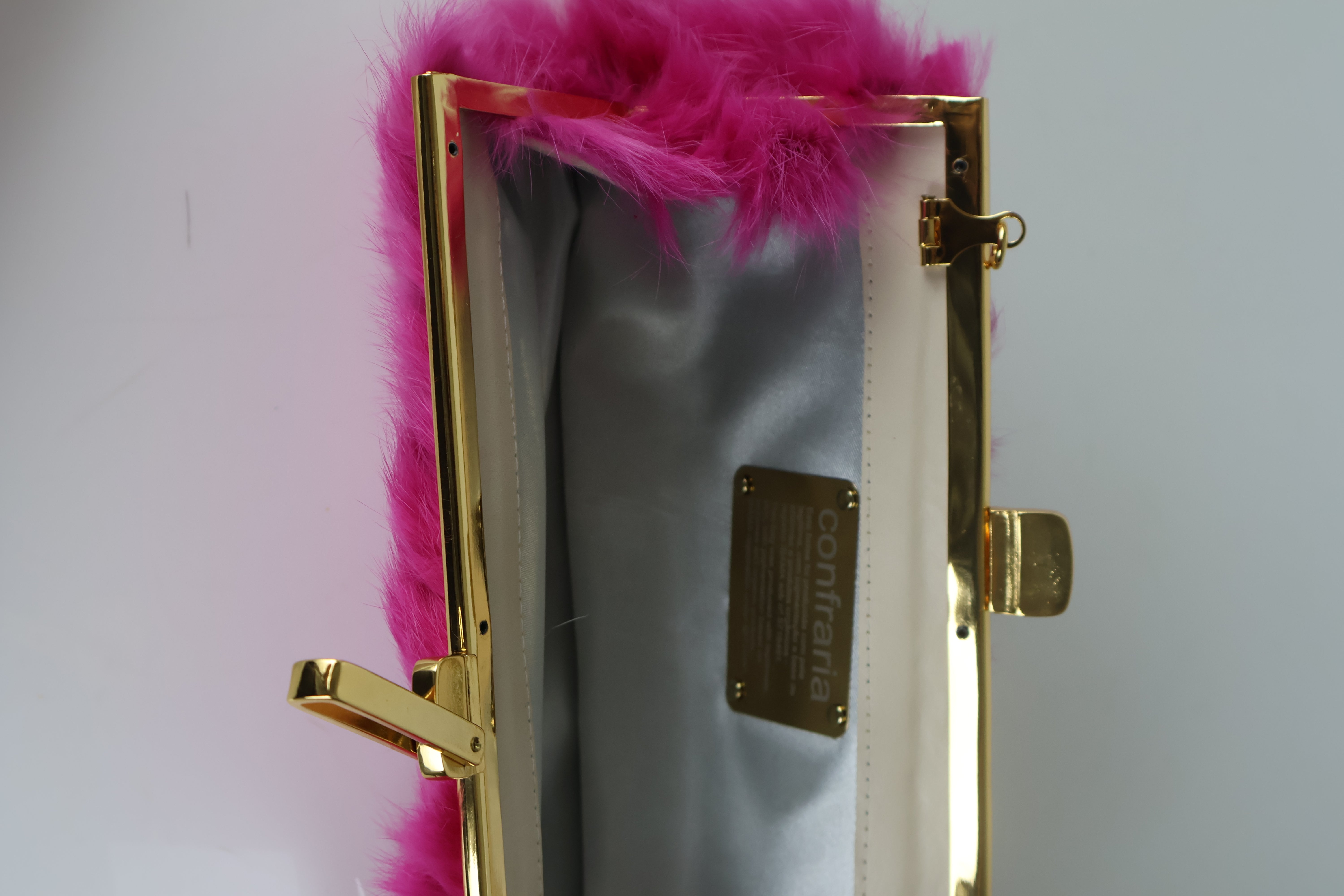 Clutch Nuit Pêlo Rosa