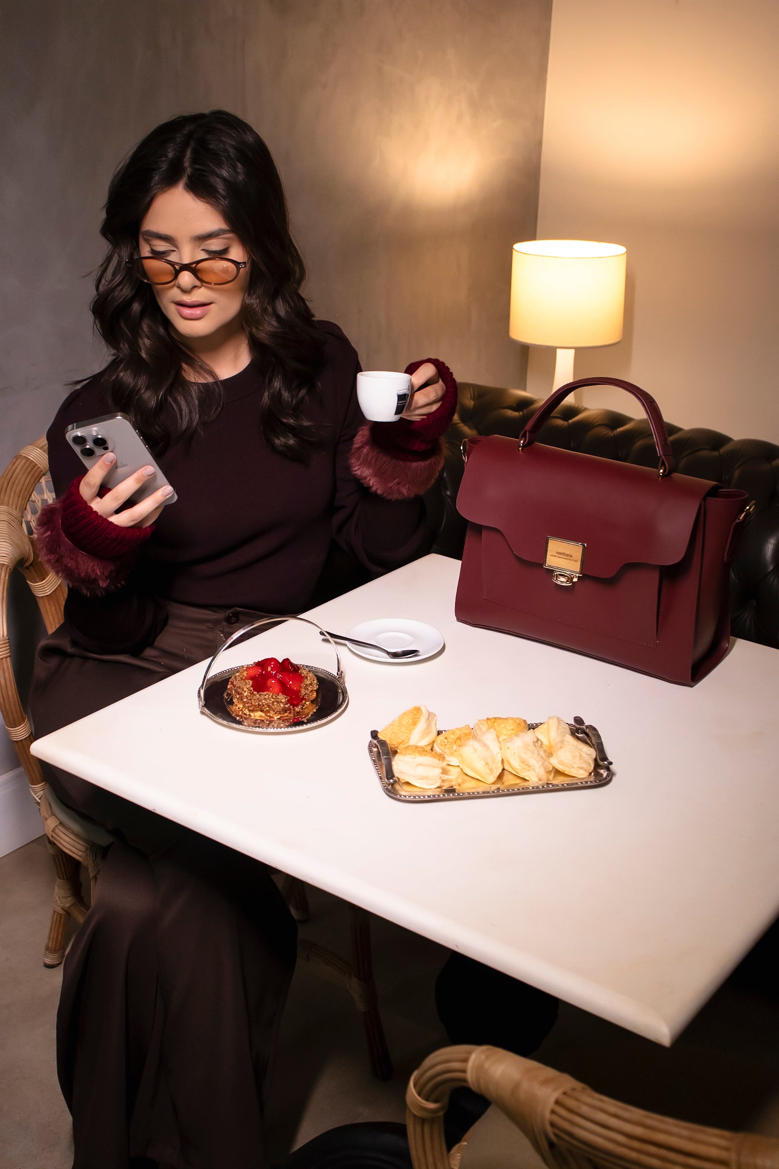 Bolsa Ayla Burgundy