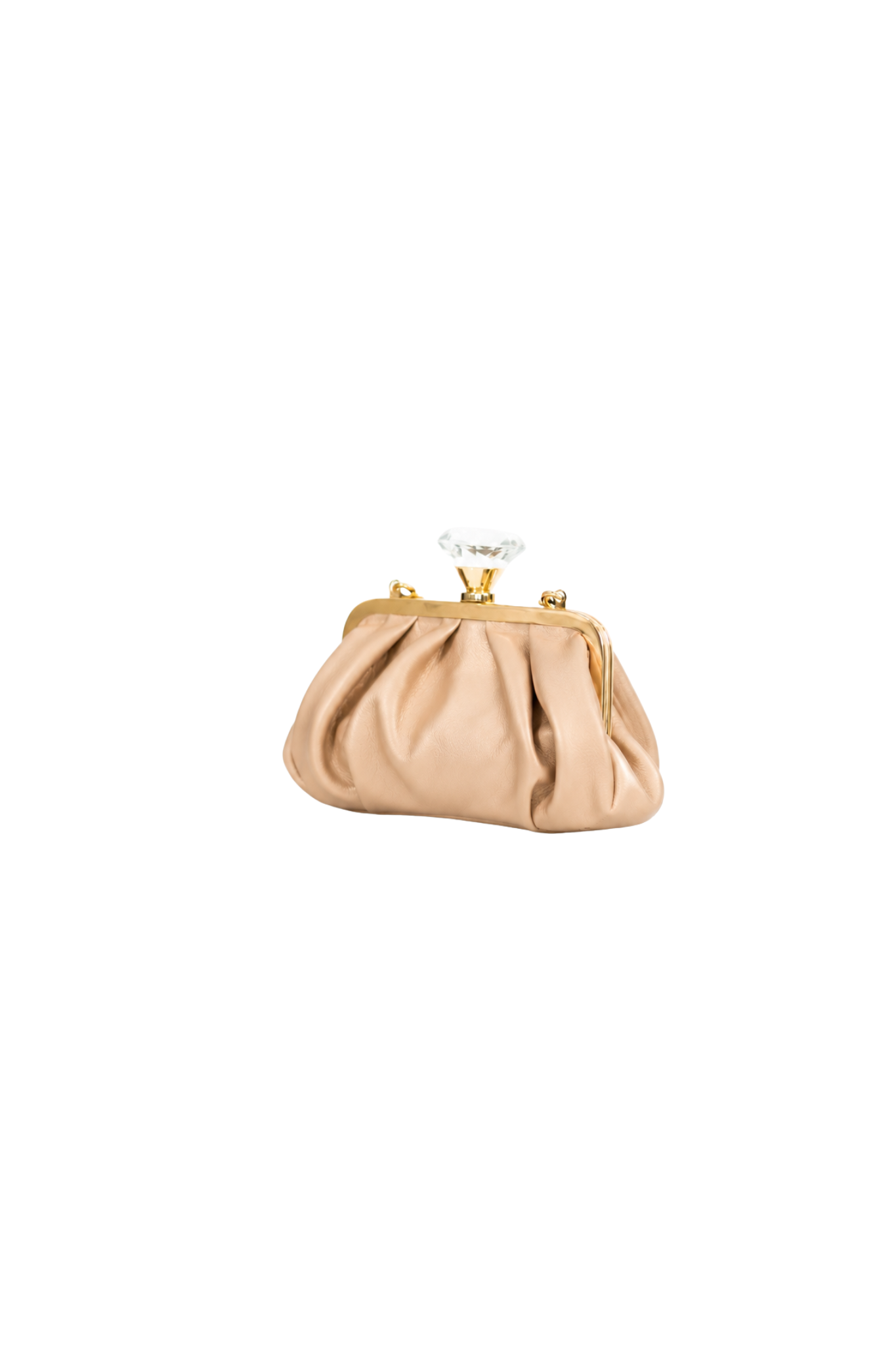 Clutch Noir  Nude
